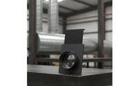 Blast Gate Adapter Manual Dust Collection Gate Vacuum Pipe Connector Wide Compatibility Valve Lightweight for Workshop