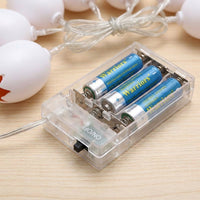 Easter Egg String Light Cool-to-Touch Light-Emitting Diodes Easter Battery Operated Bunny Fairy Lights for Kids, Party Planners, Indoor, Bedroom