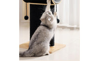 Cat Tunnel with Scratching Pillar Compact Scratching Pillar Indoor Cat Furniture for Cats