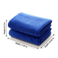 Highly Absorbent Microfibre Cloth and Microfibre Towel, 30x60cm Microfibre Cloth for Car Wash, Thickened 350g Single Ply Multi-Purpose Cleaning