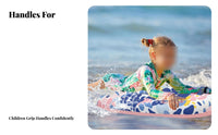 Inflatable Kids Inflatable Wave-Riding Board Long-Lasting Thickened PVC Inflatable Wave-Riding Board with Handles