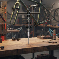 Aluminum Alloy Bottom Bracket Press Tool Stable Handle Headset Press-in Tool Labor-Saving Bike Repair Equipment Wear-Resistant for Cyclists, Workshop, Garage