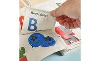 Thickened Alphabet Cloth Book Early Education Baby Letter Book Interactive Tear-Resistant for Babies, Toddlers, Playtime, Bedtime
