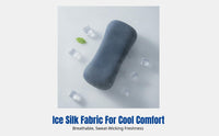 Viscoelastic Foam Nap Pillow, Ergonomic Neck Support, Ice Silk Office Nap Pillow, Student Aid