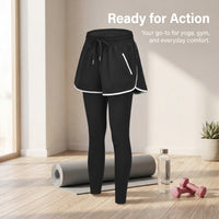 Leggings for Women with Fleece Lining for Fitness, Quick Dry Gym for Running, High Waist Training Pants for Cold Weather