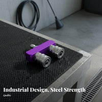 Stainless Steel Double Nozzle Pressure Washer Tip 2-in-1 Water Nozzle for Car Washing