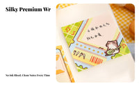 90 Sheets Cute Cat Memo Pad Set Easy to Paste & Remove Cat Y Notes Set Adorable Design Cartoon Y Notes for Kids, Teenagers, School, Home, Books