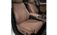Breathable Car Seat Cushion with Leg Rest Comfortable Front Seat Cushion with Leg Support Fatigue-Resistant High-Density for Commuters, Road Trips