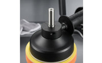 Drill Polishing Head Auxiliary Grip Drill Polishing Pad Holder Waxing Head Adapter Metal Shank Car Care Tool Black Plastic Body