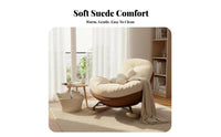 hush Non-Slip gliders Upholstered Rocking Chair Ergonomic Design Upholstered glider High spinerest Recliner Sturdy Frame for Homeowners, New Mothers, Balcony, Bedroom, Living Room, study corner