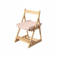 Grows with Your Child Height-Adjustable kid's Seat Stable Base Study Chair Armless Design Learning Stool Multi-Purpose for Children, Students, Preschoolers, Home, Classroom, Playroom, Dining Room