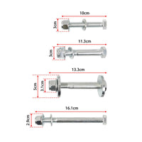 Control Arm Cam Bolt Kit Direct Replacement Cam Bolt Hardware Kit Adjustable Auto Parts for Home Mechanics
