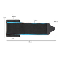 Absorbent Breathable Knit Wrist Sleeve Flexible Breathable Wrist Wrap Quick-Drying Sports Gear Skin-Friendly for Badminton Players, Athletes, Training, Workout