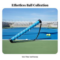 No Bending Down Pickleball Pickup Tube Large Capacity Pickleball Picker Upper Easy to Carry Ball Collection Tube Portable for Seniors, Coaches, Outdoor Courts, Practice Sessions