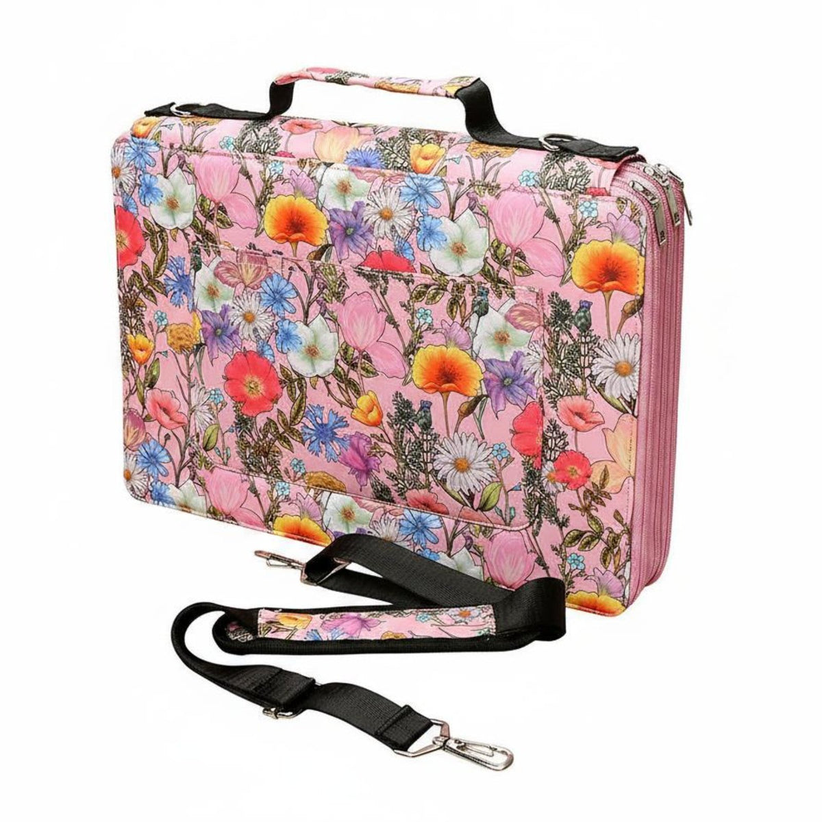 288 Slot Pencil Case Multiple Compartments Large Capacity Pencil Case Zipper Portable Stationery Pouch for Students, Travel