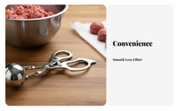 Meat Sphere Former Tongs Stainless Steel Meat Sphere Former Meat Sphere Er Tongs Easy Release Stainless Steel Meat Sphere Er