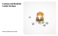 Canine Figurine Dog Model High Detail Resin Canine Figurine Model Realistic Muscular Dog Figurine for Collectors, Hobbyists, Micro Landscapes
