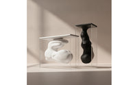 Abstract Tabletop Vase Centerpiece Sculptural Home Decor Clear Acrylic Vase Ornament for Desktop, Living Room