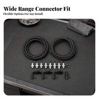 Metal Fittings Power Steering Pump Hose Kit Coiled Vehicle Part Nylon