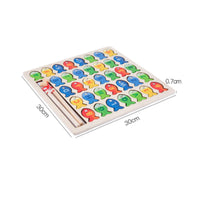 Early Education Wooden Letter Fishing Toy Fine Movement Skills Development Alphabet Number Activity Set Board Hand-Eye Coordination Alphabet Number Activity Set Polished Edges for Preschoolers, Kids, Toddlers, Daycare, Classroom