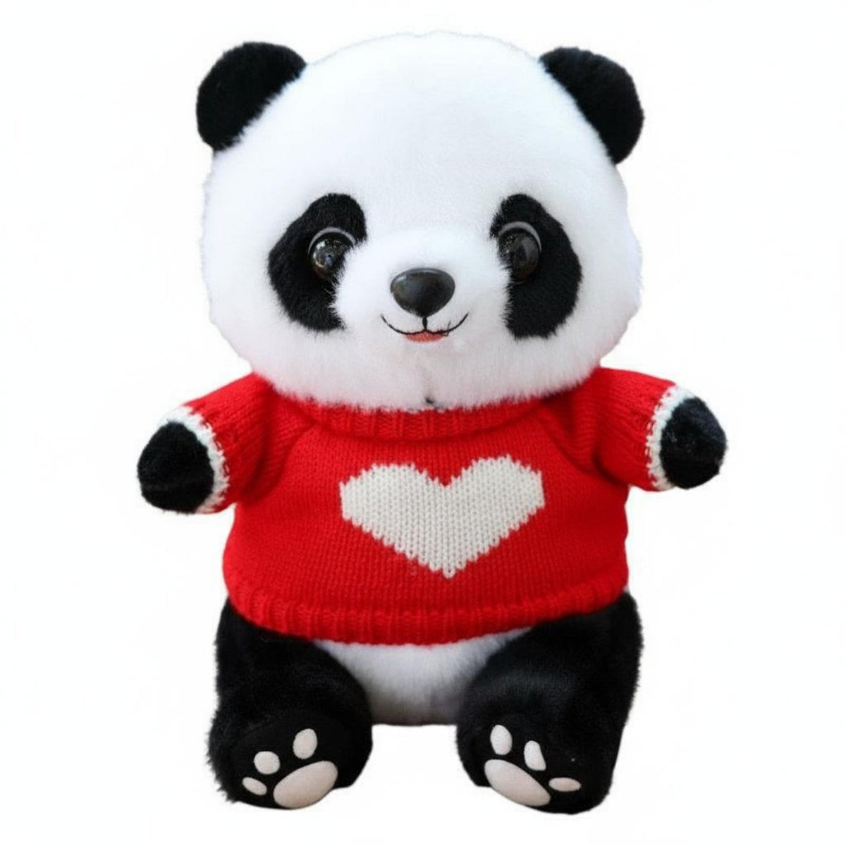 Panda Bear Stuffed Animal Cute Design Panda Stuffed Toy Soft and Cuddly for Children, Little Ones, Playroom, Bedroom