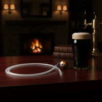 Buoyant Ball Tube Assembly Transparent Floating Ball Immersion Tube Silicone Beer Tubing Polished Keg Accessory Easy to Clean