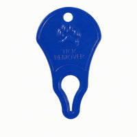 Glossy Tick Remover Pendant Embossed Pet Tick Remover Pendant Raised Text Collar Pendant Teardrop-Shaped