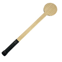 Flat-Headed Wooden Practice Paddle Long-Handle Wooden Training Paddle Non-Slip Sturdy for Beginners