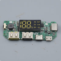 Lithium Battery Charging Module Digital Display USB Step-up Power Module