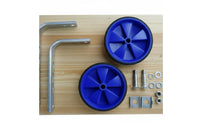 Universal Fit Kids Bike Auxiliary Wheels Adjustable Bike Training Wheels for Beginners