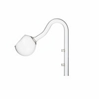 Glass Lily Pipe Highly Transparent Glass Lily Pipe Set Perfectly Transparent