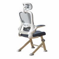 Fully Adjustable Ergonomic young Study Chair assist Rolling Mesh Chair weight-activated automaticsecureing casters Home Office Furniture Easy Installation for Students, Teenagers, Teens, schoolwork, Online Classes, Bedroom