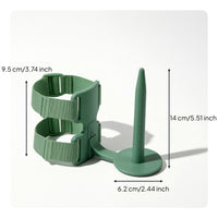 Forearm Yarn Holder Hands-Liberated Yarn Holder with Arm Strap Craft Tool Portable Rotating for Knitters