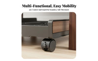 Movable Computer Chassis Stand Locking Caster Wheels Adjustable Computer Chassis Stand Adjustable PC Case Stand Lockable Casters