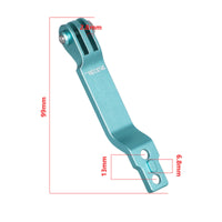 Bike Headlight Holder Aluminum Alloy Bike Front Light Extender Sturdy