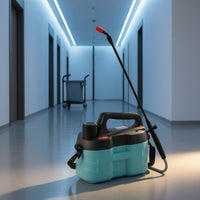 Portable Sprayer with Shoulder Strap Cordless Sprayer with Spraying Rod Adjustable for Gardeners, Homeowners, Yard, Greenhouse