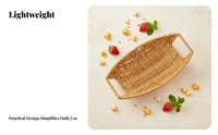 Rustic Table Tray Natural Look Serving Ware for Casual Entertaining