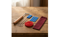 9 Pieces Accurate Piano Tuning Kit Professional Piano Tuning Kit with Storage Bag Long-Lasting Tool Convenient for Pianists
