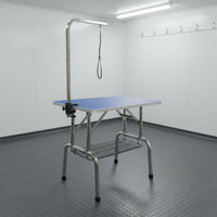 Foldable Pet Grooming Table Waterproof Foldable Dog Grooming Table Stable Construction Rounded Corners