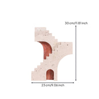 Geometric Ornament Architectural Desktop Ornament Artistic Statuary Sculpture for Coffee Table