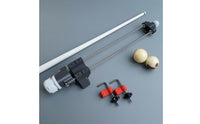 Pool Cue Stroke Linear-Guide Billiard Cue Training Device Table-Mounted Billiards Practice Equipment for Beginners