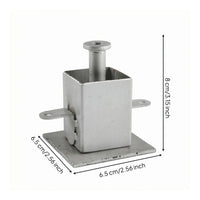 Detachable Brick Mold Easy Clean Square Mold Press-Molding Fishing Equipment caseShaped