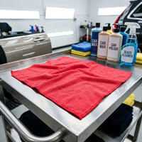 Thickened 32-Ply Microfibre Towel, Absorbent Towel for Car Drying and Washing, Cloth for Window, Floor and General Cleaning