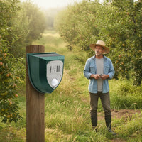 Solar Bird Outdoor Solar Animal High-Frequency Sound for Orchard, Garden