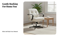 Height Adjustable emerald revolving Chair with blossom backrest Modern design & residence Furniture Space-Saving Indoor Seating Ergonomic backrestrest for telecommute Workers, Students, Young Adults, Living Room, Balcony, Small areas, study corner