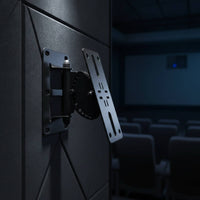 Rotating Speaker Wall Mount Space-Saving Speaker Mount with Adjustable Joint Easy to Install Mounting Bracket Sturdy for Meeting Room