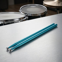 Weighted Drumsticks Balanced Aluminum Drumsticks Smooth Long-Lasting for Drummers, Drum Practice, Strength Training