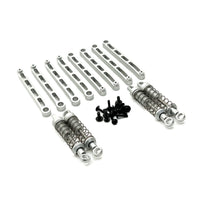 Tie Rods with Shock Absorbers Aluminum Damper Kit Lightweight Chassis Support Parts for RC Hobbyists