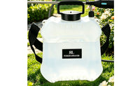 Translucent Reservoir Electric Backpack Sprayer Long Spray Wand Backpack Sprayer Flexible Hose Garden Tool Handheld Grip for Agricultural Use
