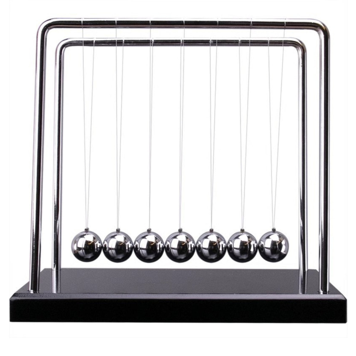 s Cradle Classic 's Cradle with Wooden Base Scientific Continuous Desktop Motion Toy for Students, Coworkers, Office
